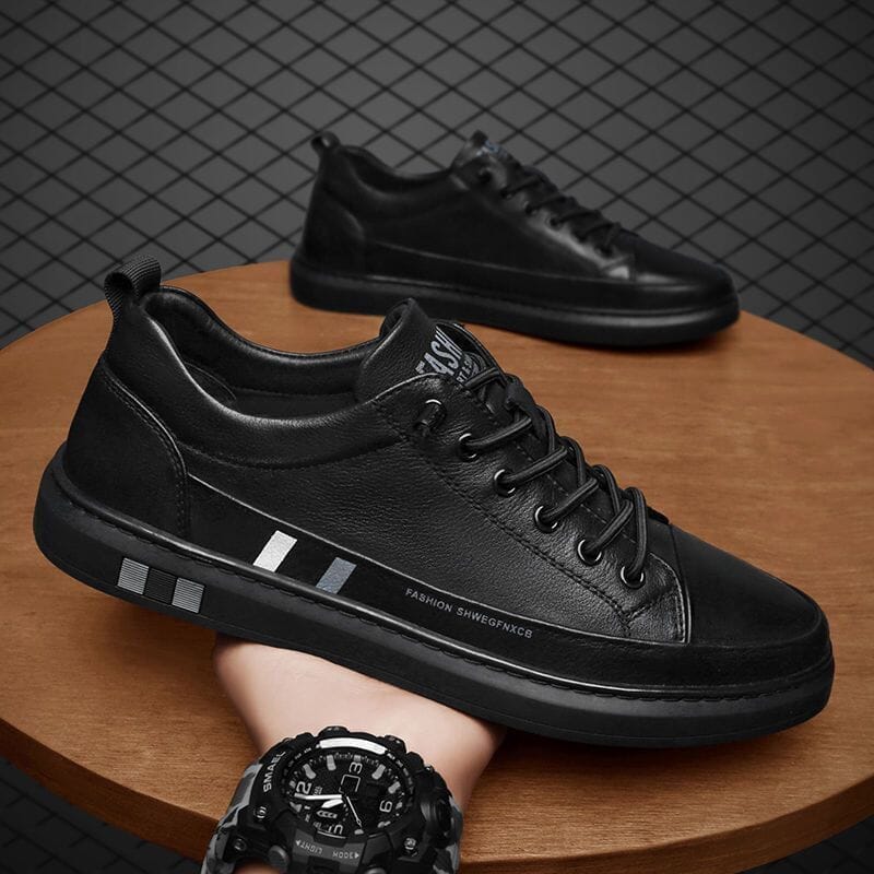 Tênis Masculino Slim Fiorenze - Couro Autêntico FRZ54
