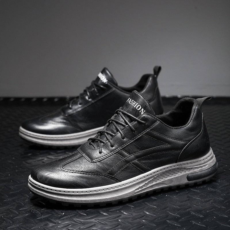 Tênis Casual de Couro Fiorenze