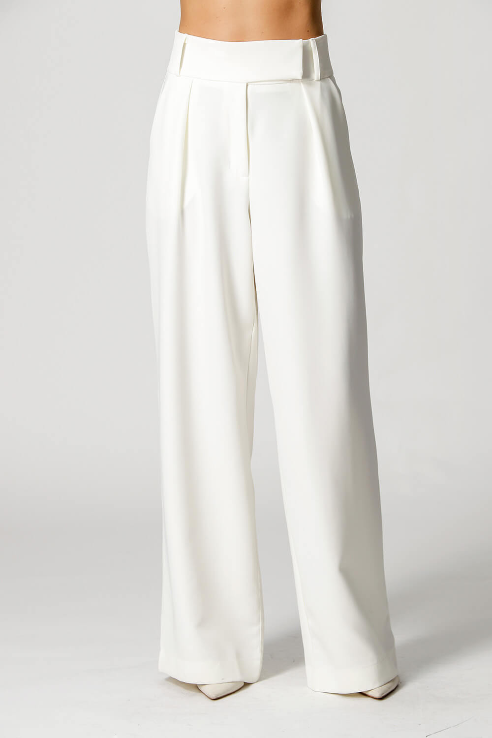 Calça Pantalona Fiorenze Classic Cós Minimalista
