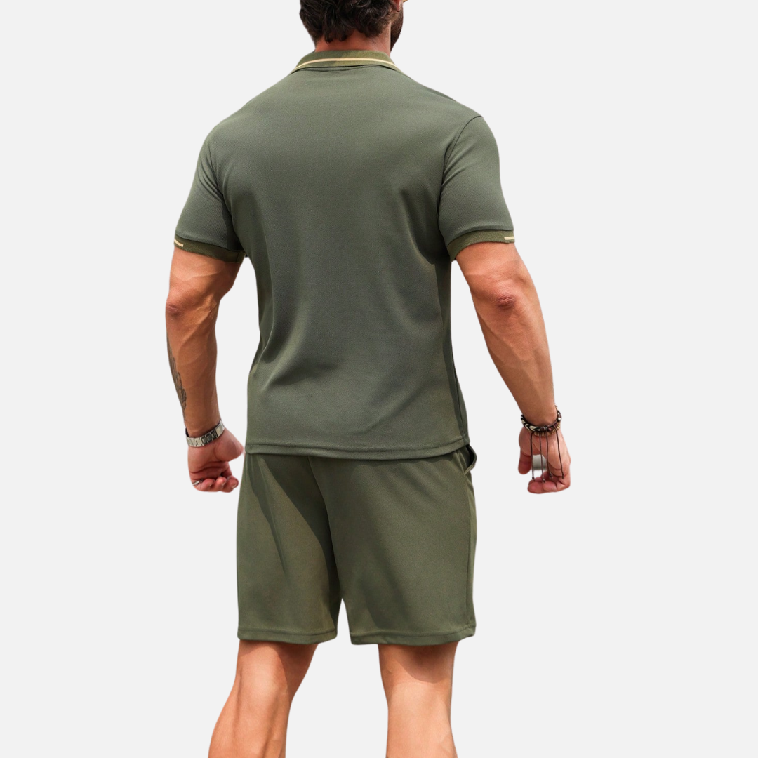Conjunto Camisa Polo e Short Masculino Fiorenze FRZ24