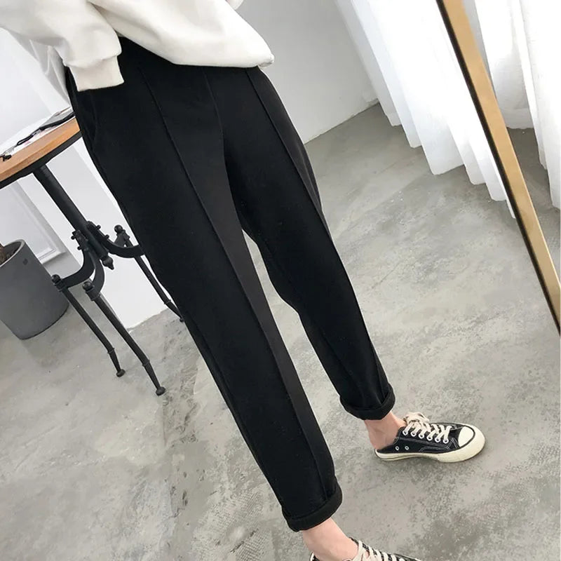 Calça de Alfaiataria Ajustada com Cintura Alta para Escritório Fiorenze
