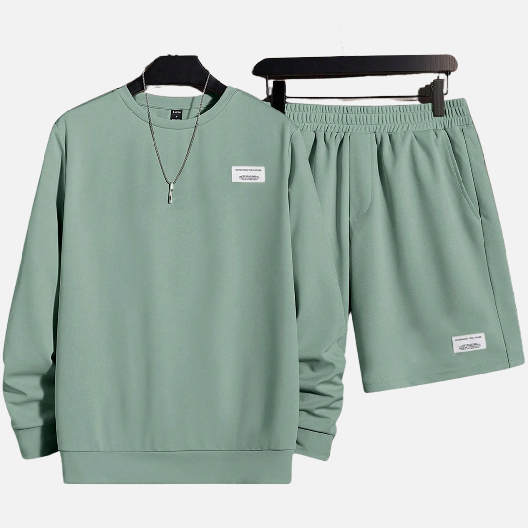 Conjunto Moletom e Short Masculino Fiorenze FRZ650