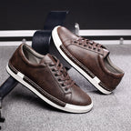 Tênis casual de Couro Fiorenze Style