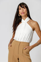 Blusa Com Pregas Na Gola Cinthia