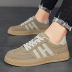 Tênis Casual de Couro Stripe