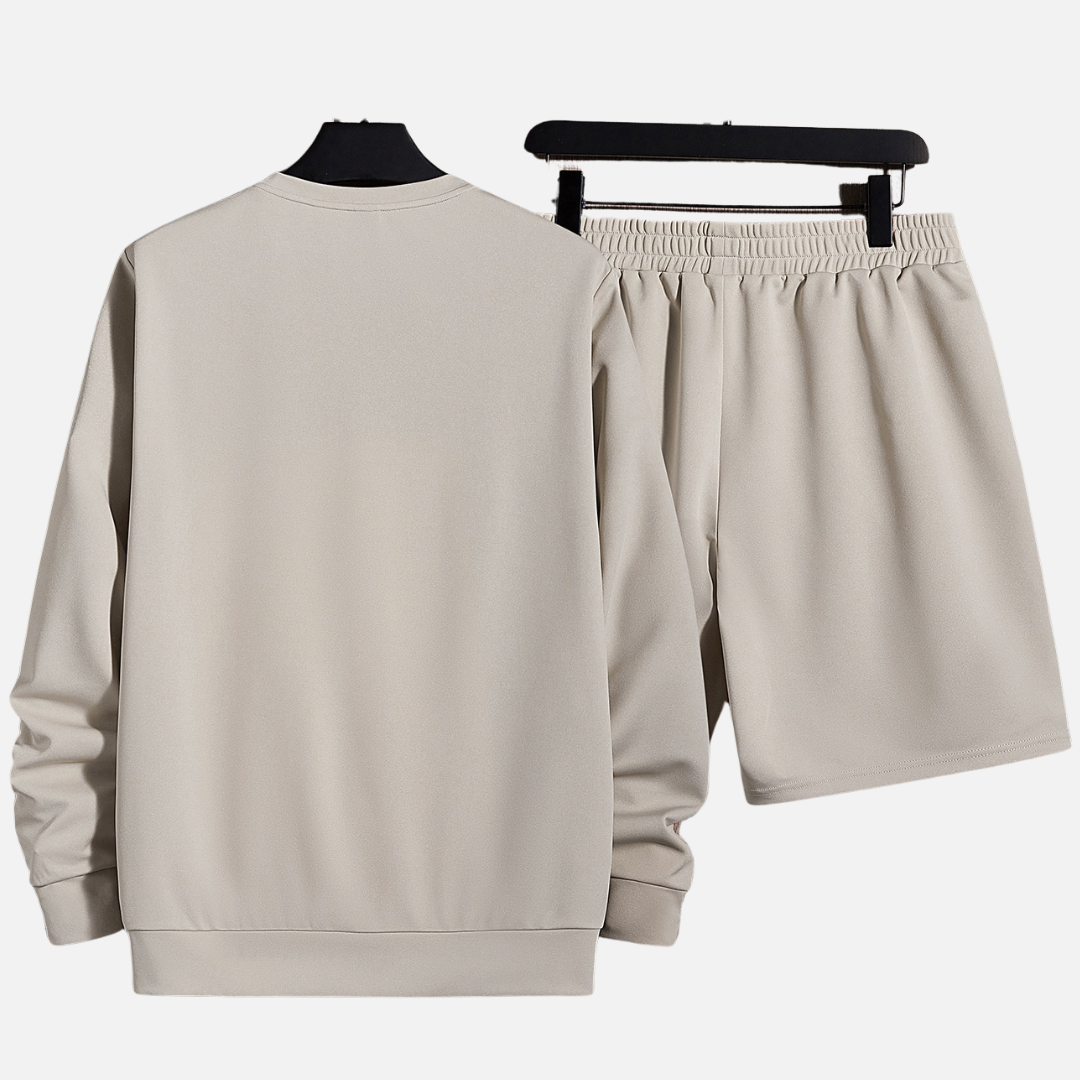 Conjunto Moletom e Short Masculino Fiorenze FRZ650