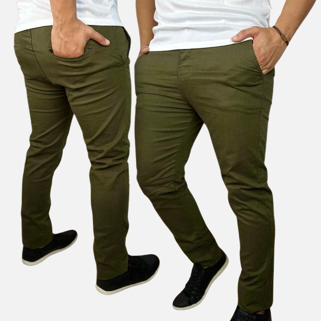 Calça de Sarja Masculina Fiorenze FRZ479