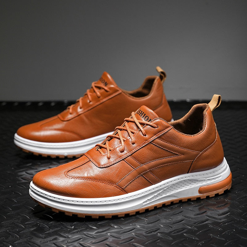 Tênis Casual de Couro Fiorenze