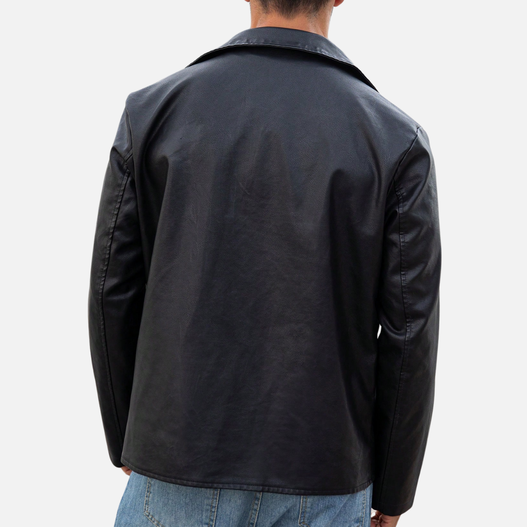 Jaqueta de Couro Masculina Fiorenze FRZ816