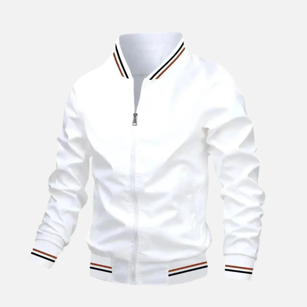 Jaqueta Casual Masculina com Zíperes Fiorenze FRZ168