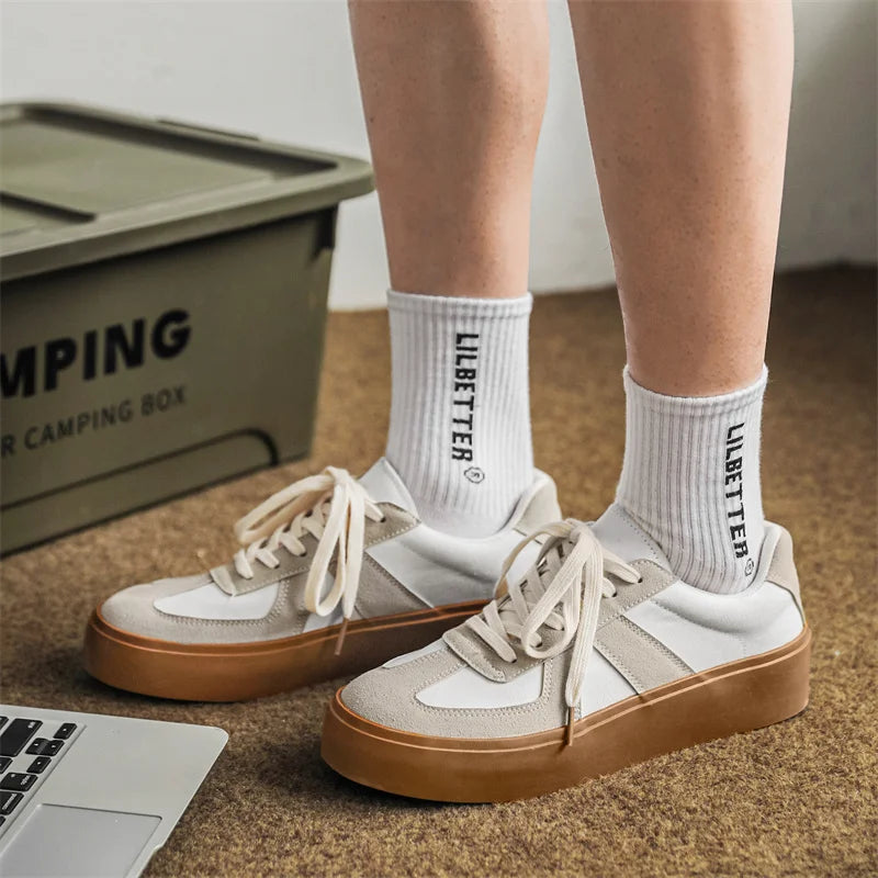 Tênis Casual de Couro Fiorenze Flow