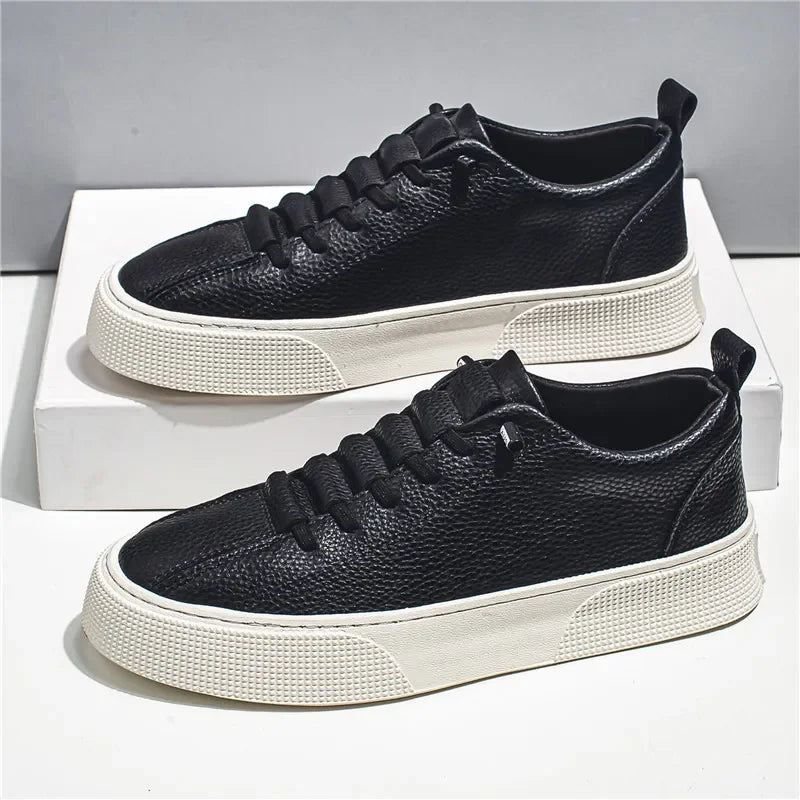 Tênis Casual de Couro Elder Fiorenze