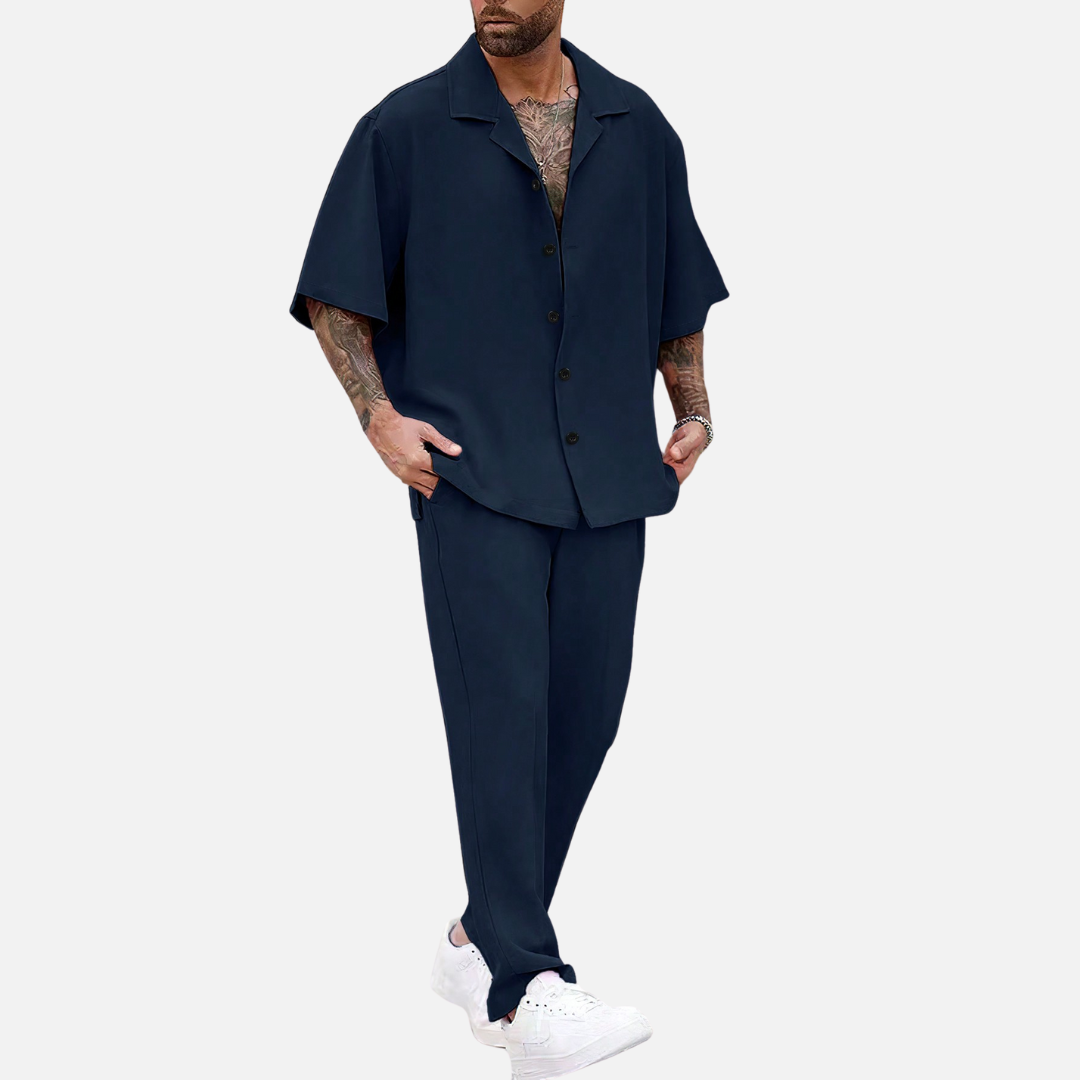 Conjunto Camisa e Calça Social Fiorenze FRZTZ15
