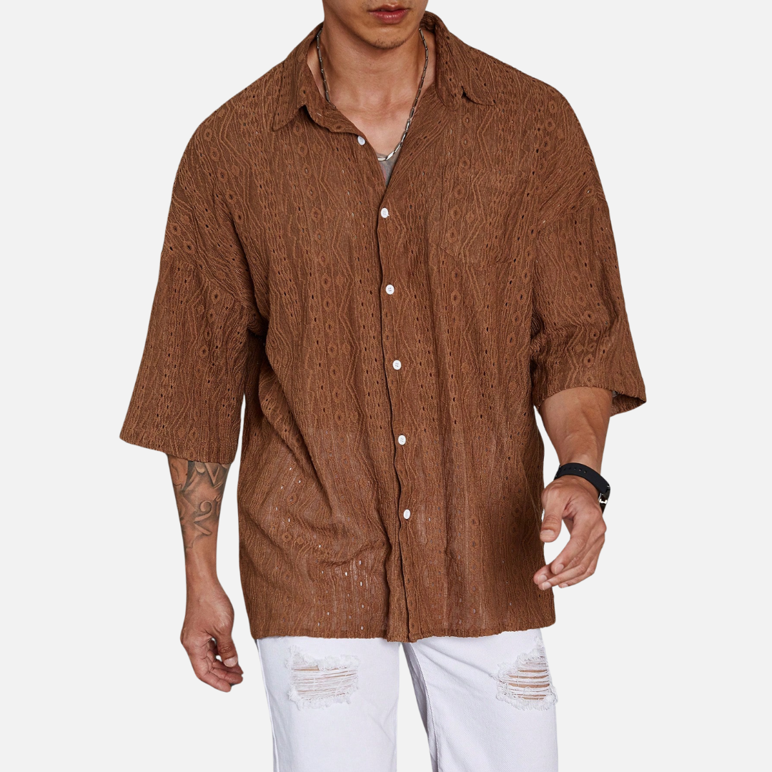 Camisa OverSized Casual Masculina Fiorenze FRZ19