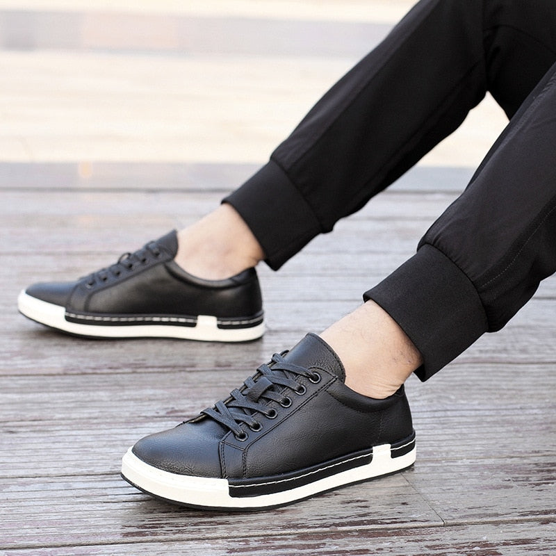 Tênis casual de Couro Fiorenze Style