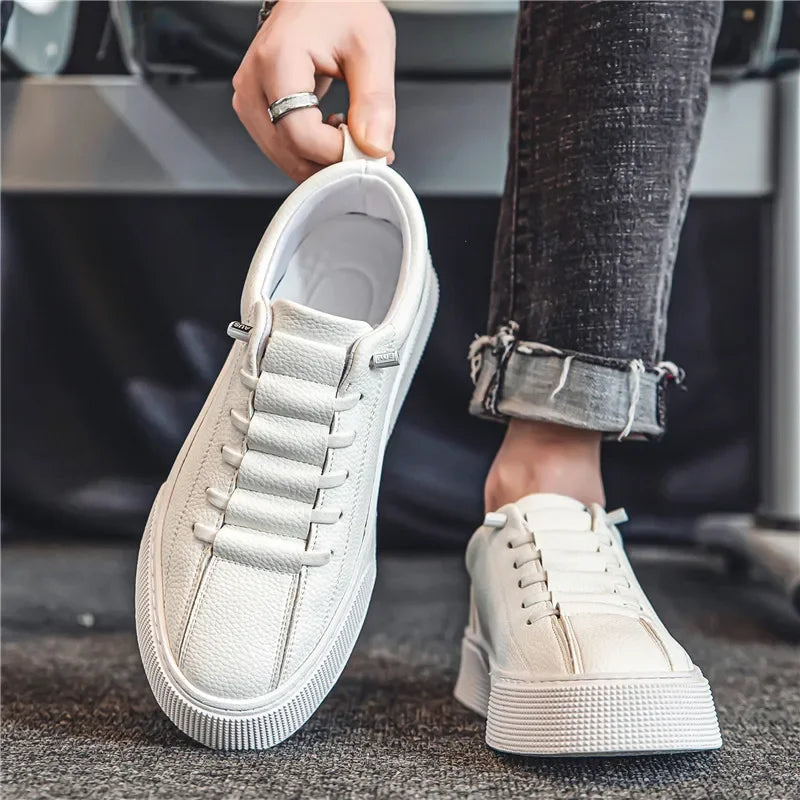 Tênis Casual de Couro Elder Fiorenze