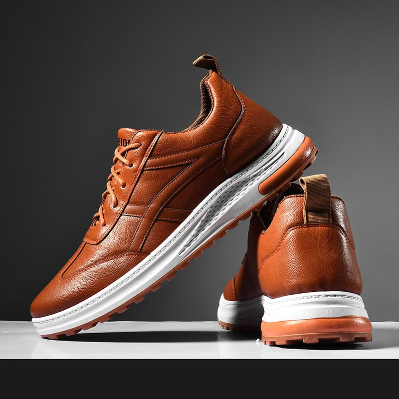 Tênis Casual de Couro Fiorenze