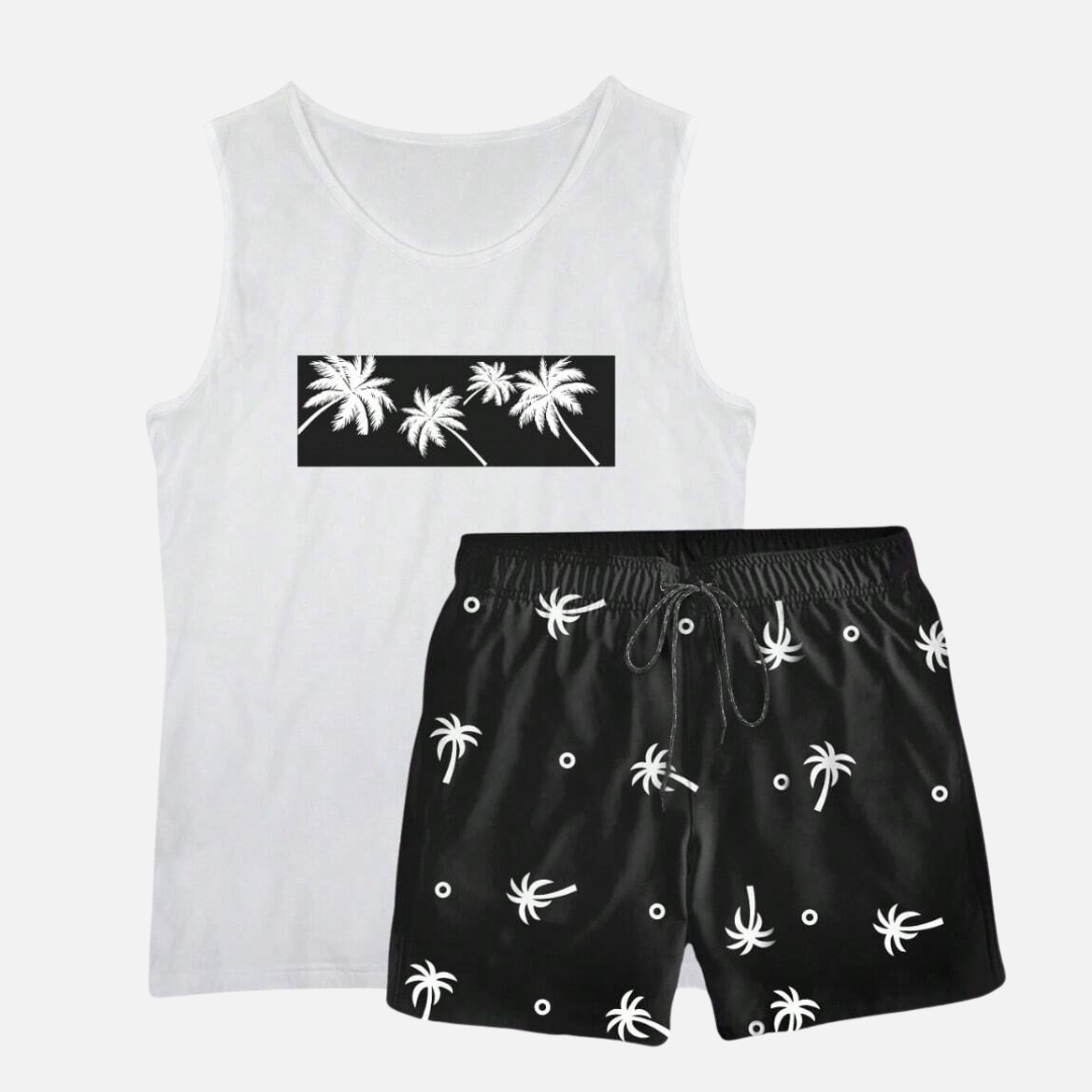 Conjunto Regata e Short Masculino Fiorenze FRZ89