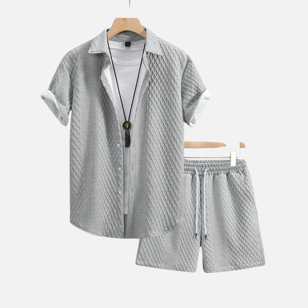 Conjunto Camisa e Short Masculino Fiorenze FRZ87