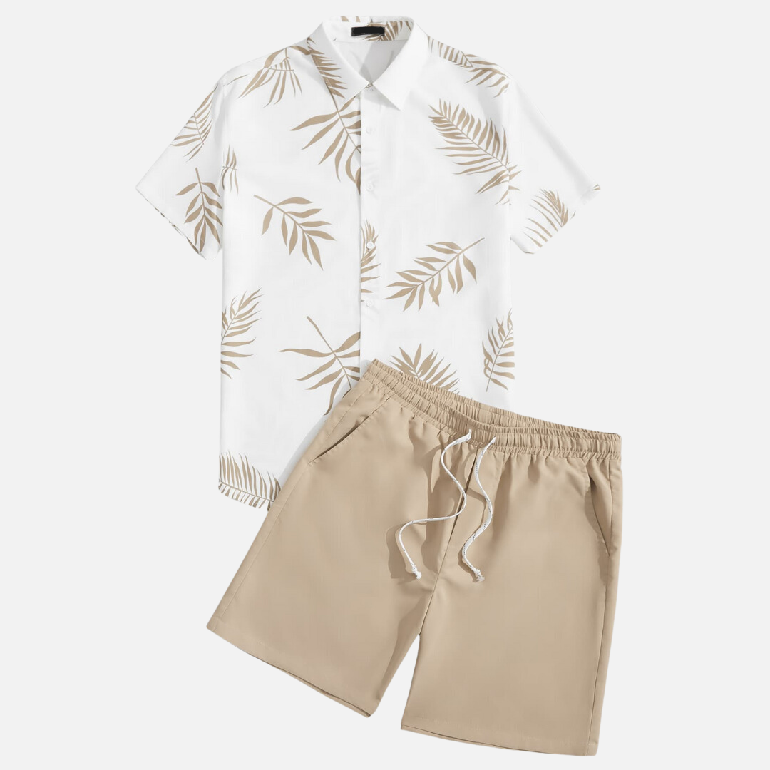 Conjunto Camisa e Short Masculino Fiorenze FRZ37