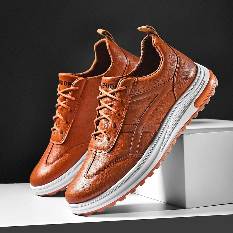 Tênis Casual de Couro Fiorenze