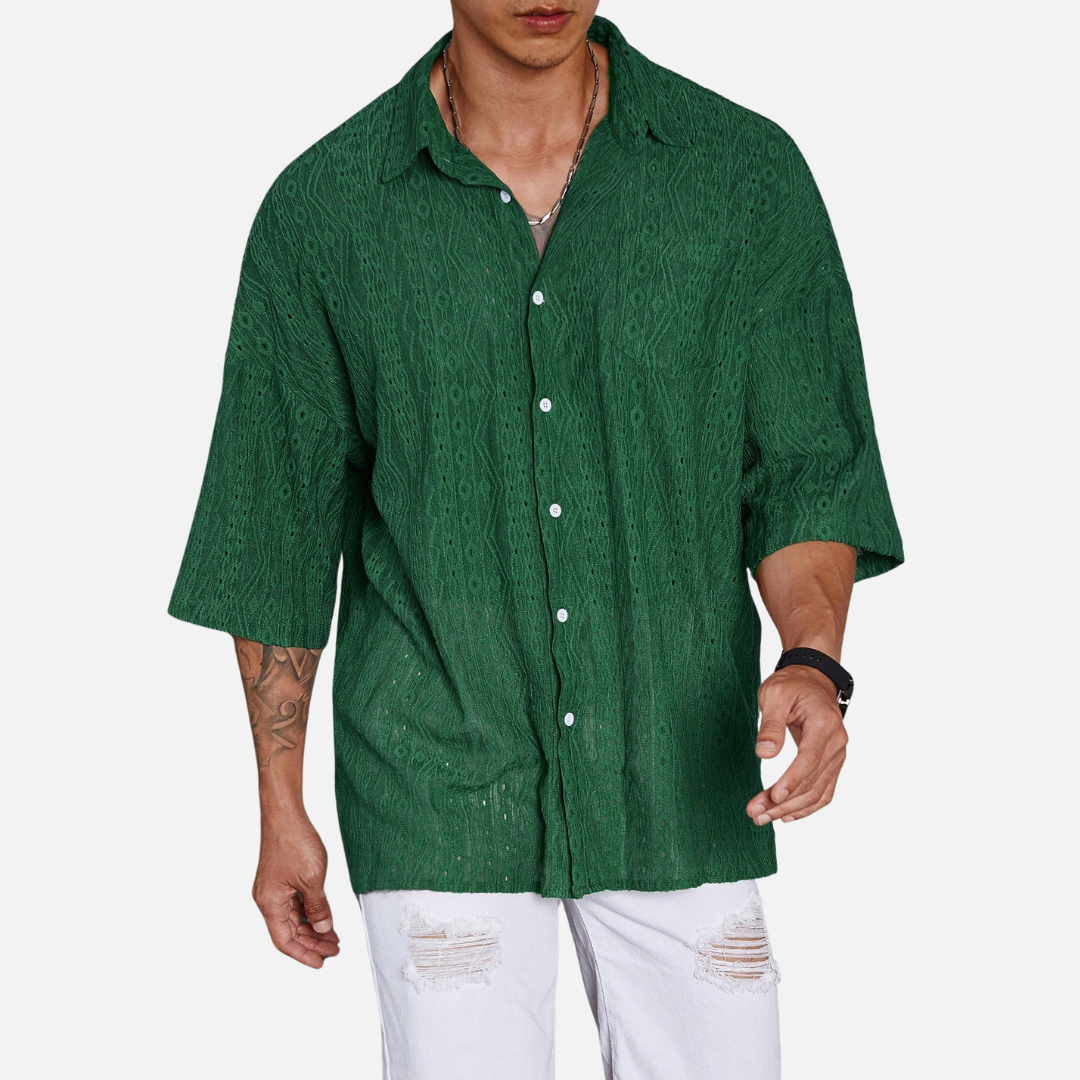 Camisa OverSized Casual Masculina Fiorenze FRZ19