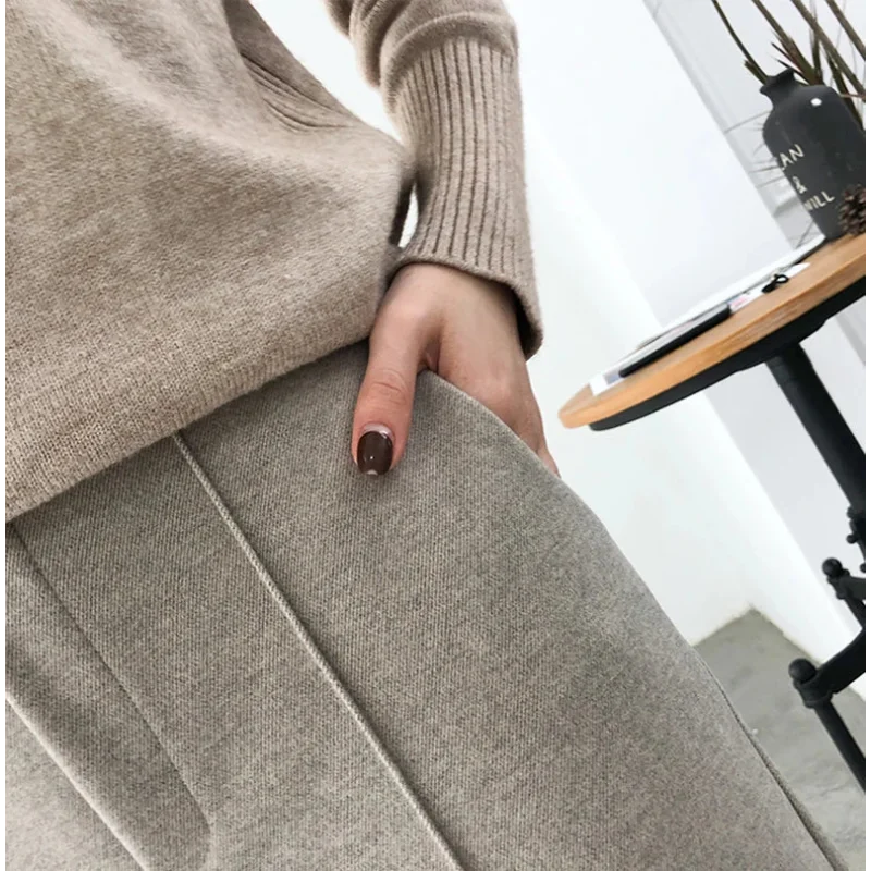 Calça de Alfaiataria Ajustada com Cintura Alta para Escritório Fiorenze