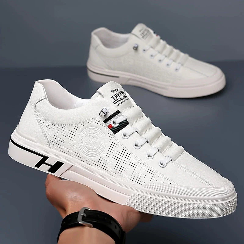 Tênis Casual de Couro Fiorenze Trends