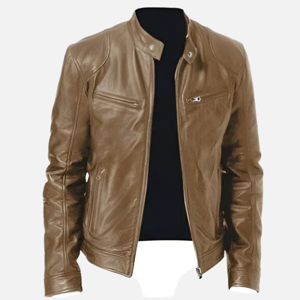 Jaqueta de Couro Masculina Fiorenze FRZ187