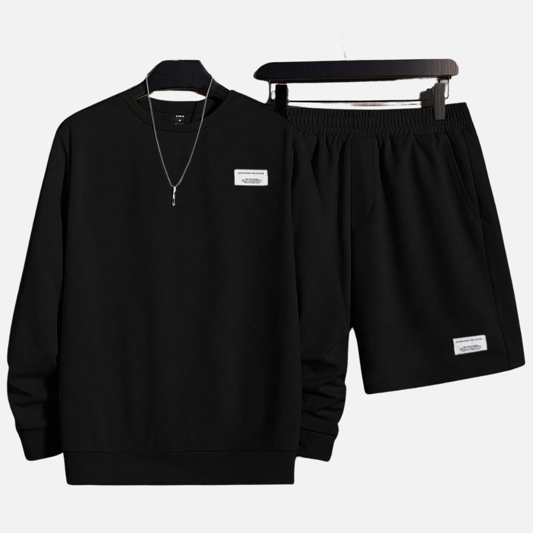 Conjunto Moletom e Short Masculino Fiorenze FRZ650