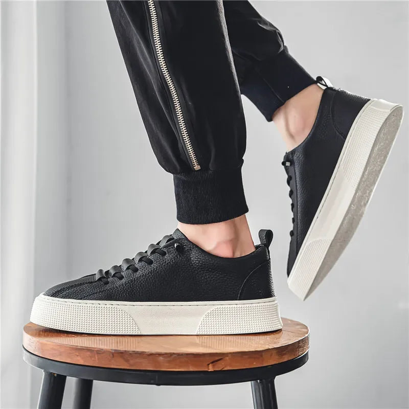 Tênis Casual de Couro Elder Fiorenze