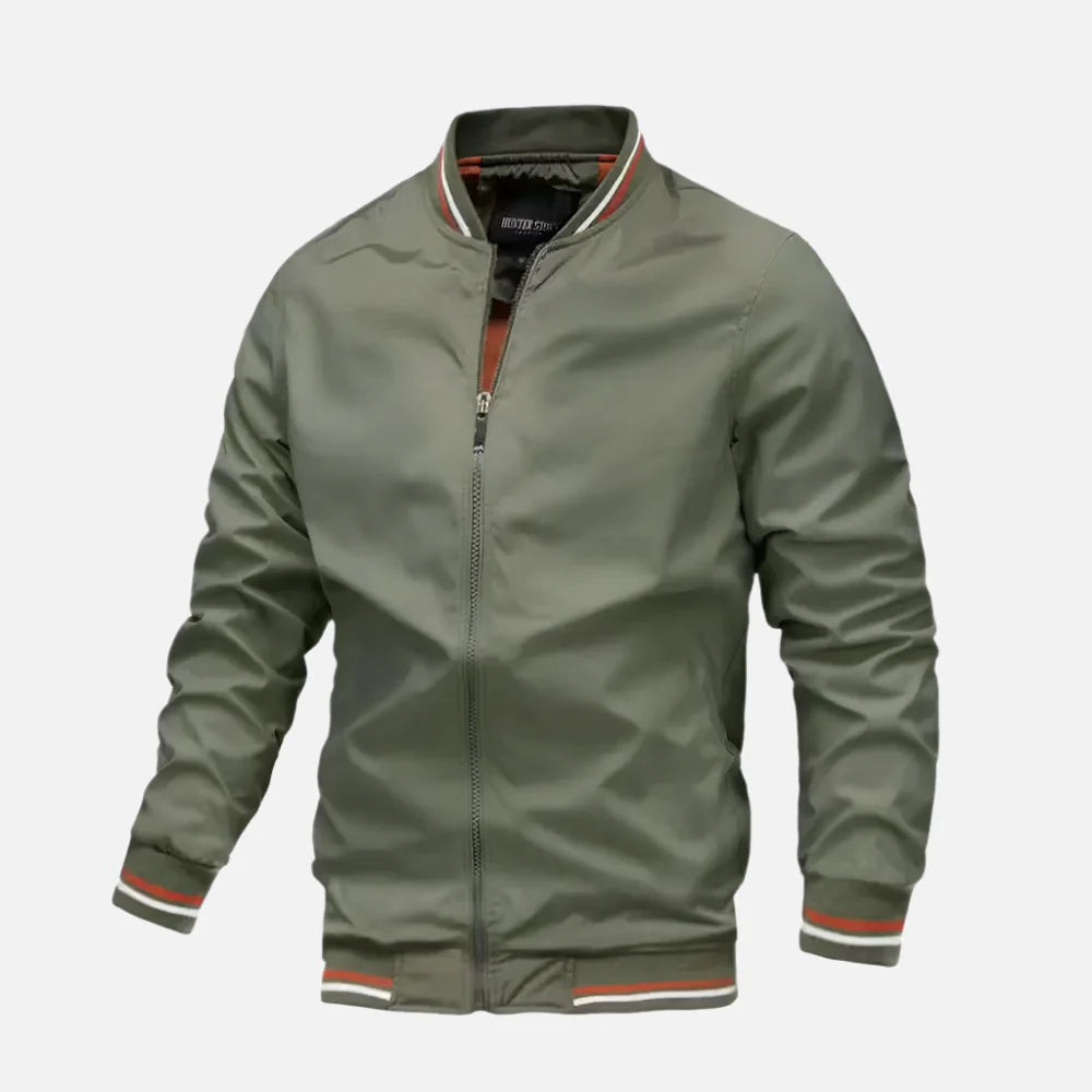 Jaqueta Casual Masculina com Zíperes Fiorenze FRZ168