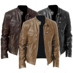Jaqueta de Couro Masculina Fiorenze FRZ187