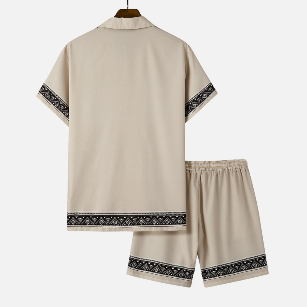 Conjunto Camisa e Short Masculino Fiorenze FRZ38